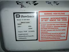 dawlance glass door 25ltr microwave ovan 03333O23325 not working propr