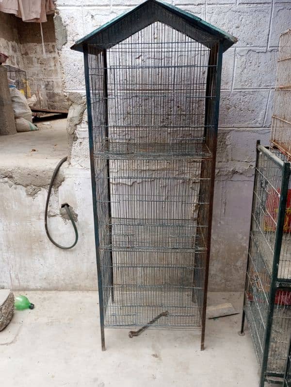 7ft Cage 8 portions & 3 separate 4