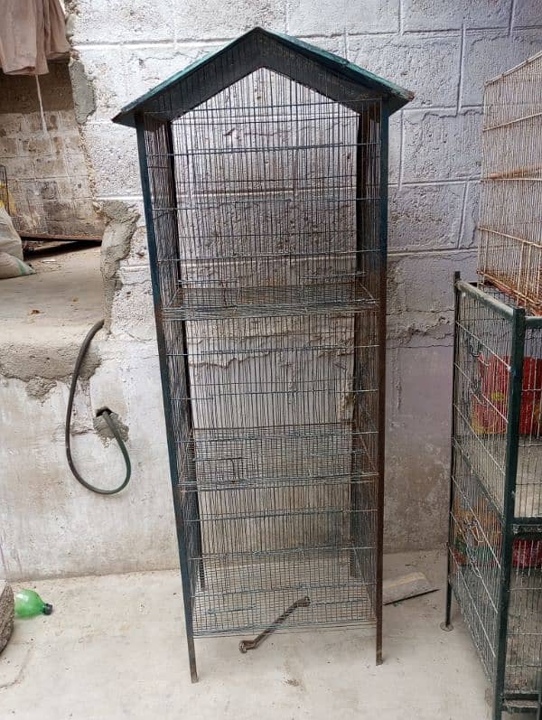 7ft Cage 8 portions & 3 separate 5