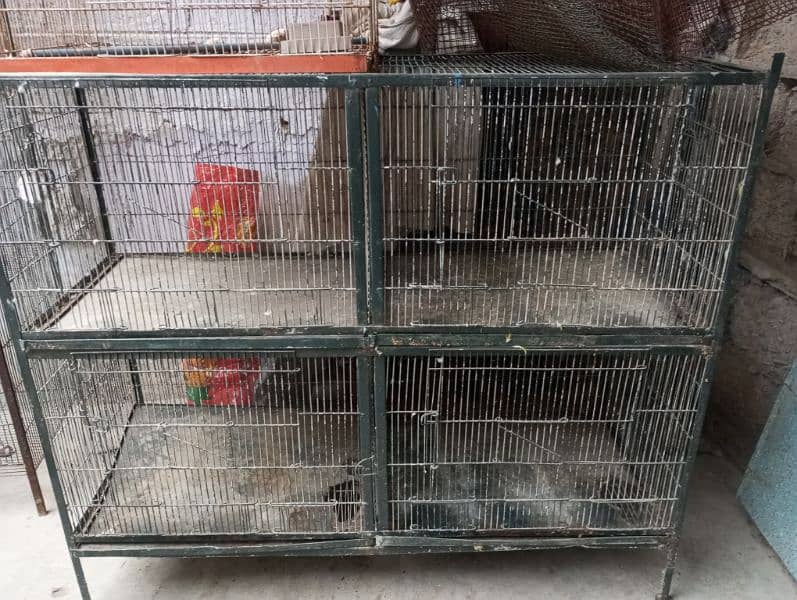 7ft Cage 8 portions & 3 separate 10