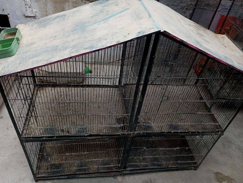 7ft Cage 8 portions & 3 separate 15