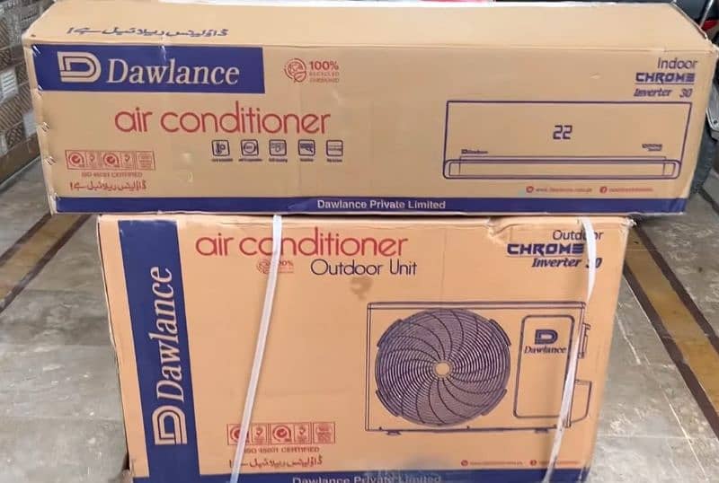 DAWLANCE chrome inverter 30 1.5ton urgent sale 0