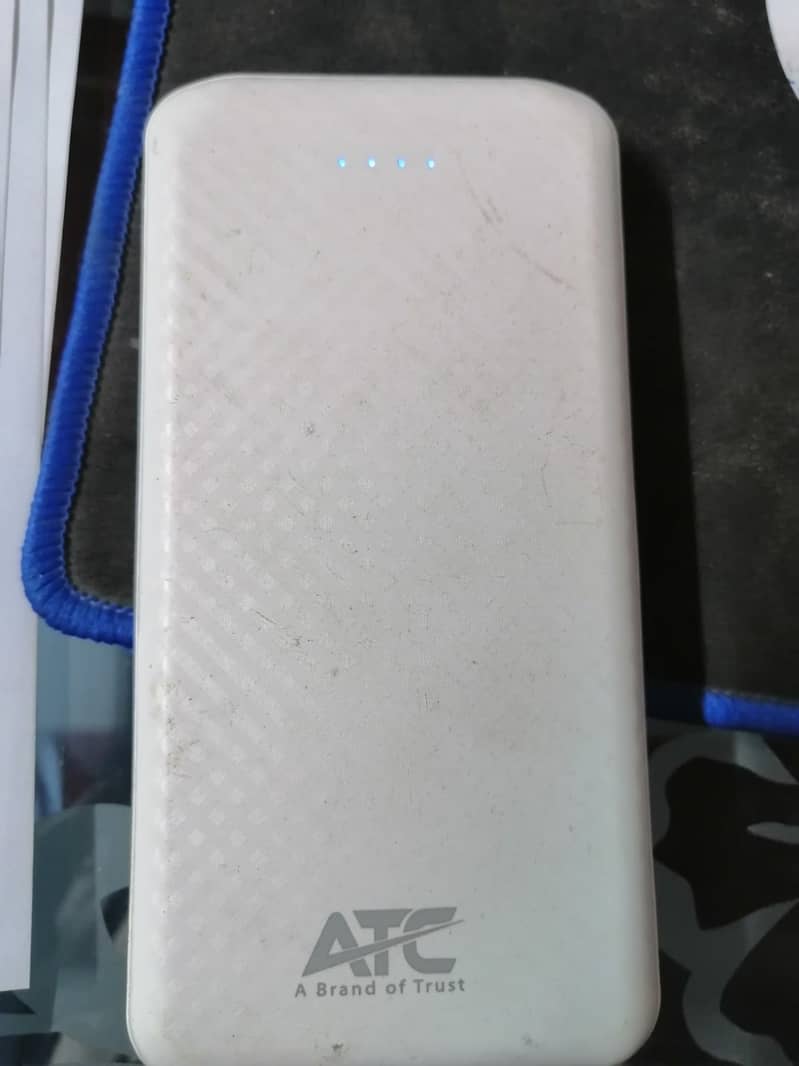 ATC Brand New Power Bank 10000mAh with cable. 10