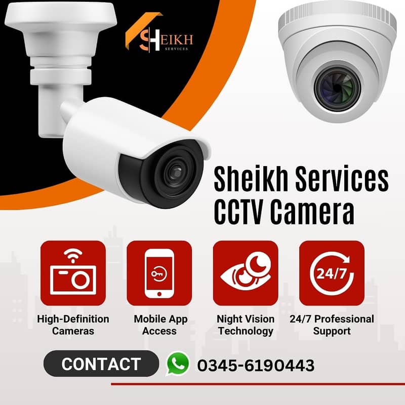 CCTV Camera Installation, Sales, Service & Maintenance in Karachi – Se 17