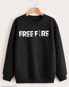 Brand New 1 PCs Free fire Printed T-Sweat Shirt