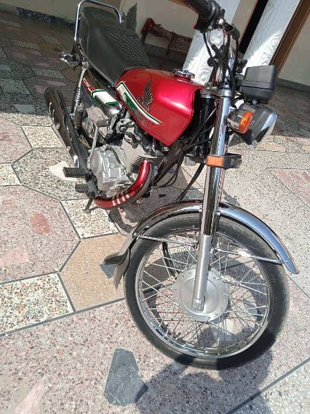 Honda 125 Special edition 22/23 model All punjab number 8