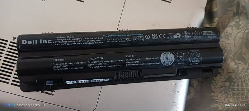 Dell XPS L502X with original battery 7