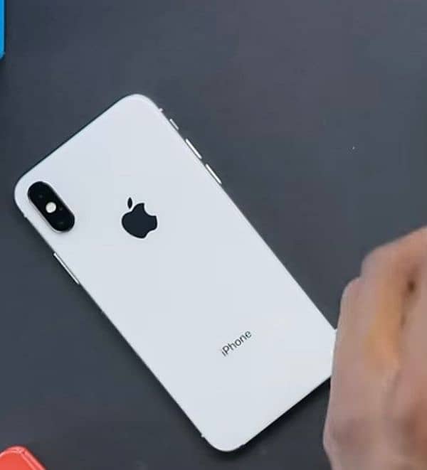 iPhone X White Storage 256GB Original Panel 0