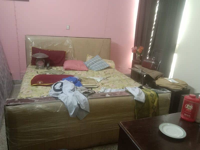 1 Double bed with side tables (30000) + 1 Sofa cum bed (30000) 1