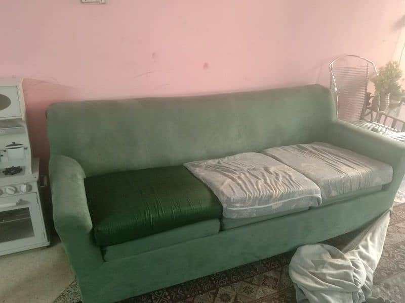 1 Double bed with side tables (30000) + 1 Sofa cum bed (30000) 2