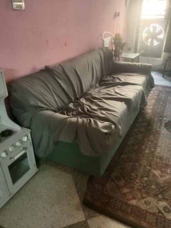 1 Double bed with side tables (30000) + 1 Sofa cum bed (30000) 5