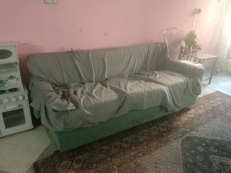 1 Double bed with side tables (30000) + 1 Sofa cum bed (30000) 7