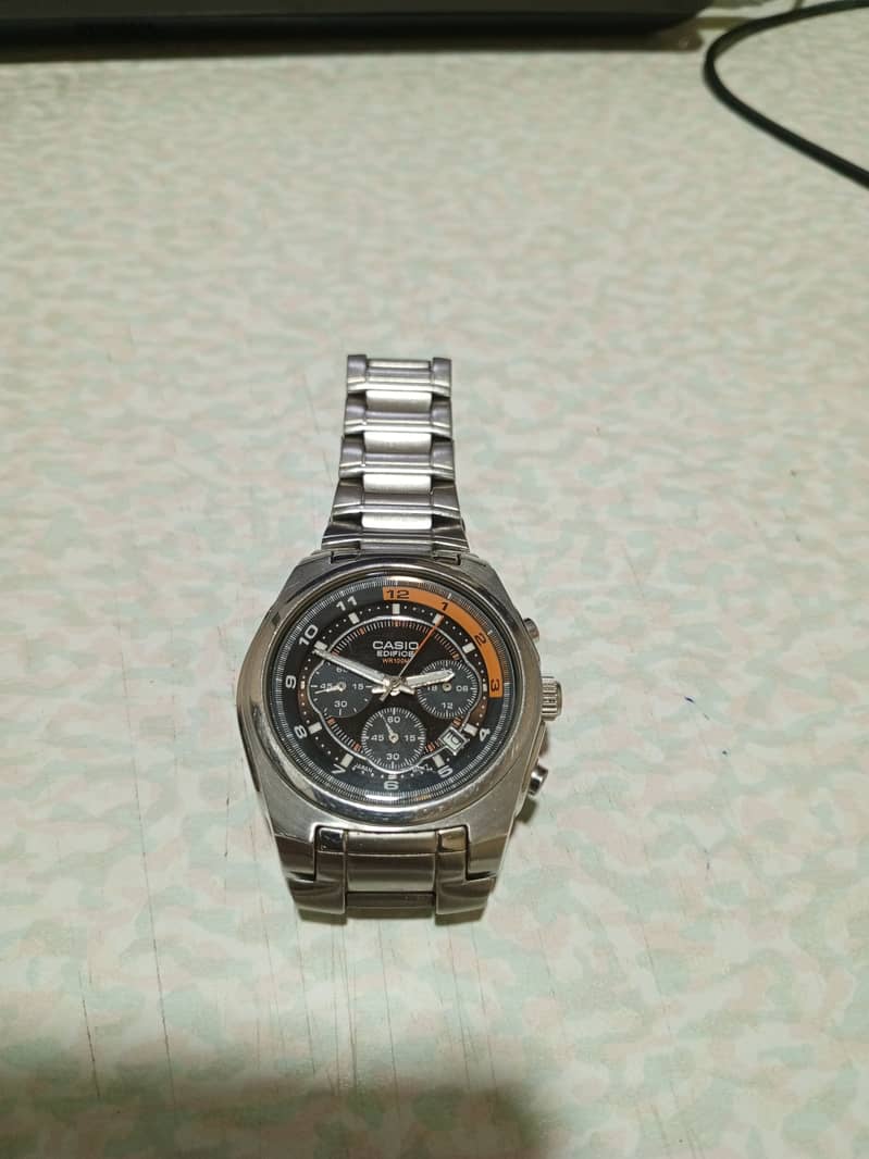 Casio edifice original wrist watch 0