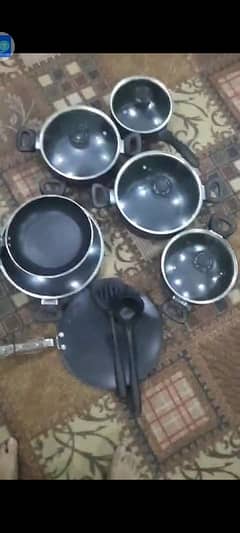 15 pieces non stick set