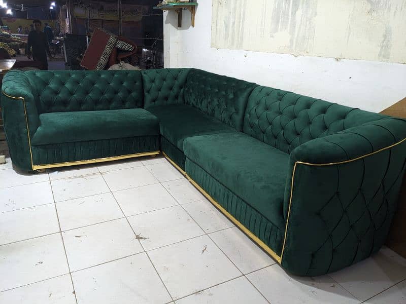 Sofa set L shape 6 seater 2