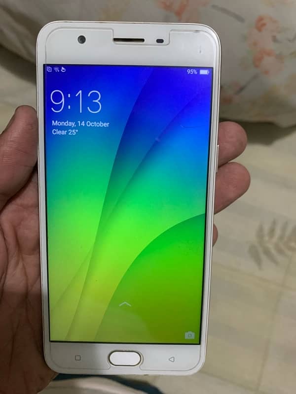 oppo A57 4 64 with box and charger 2