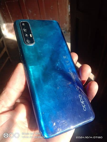 Oppo reno3 pro 8gb 256gb with box charger 03227000130 0