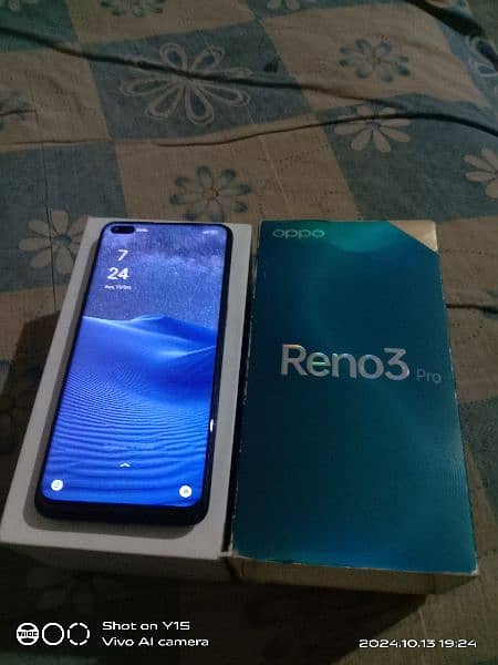 Oppo reno3 pro 8gb 256gb with box charger 03227000130 4