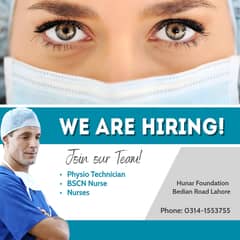 BSCN Nurse (3 Years Experience, Preferably Teaching Experience)