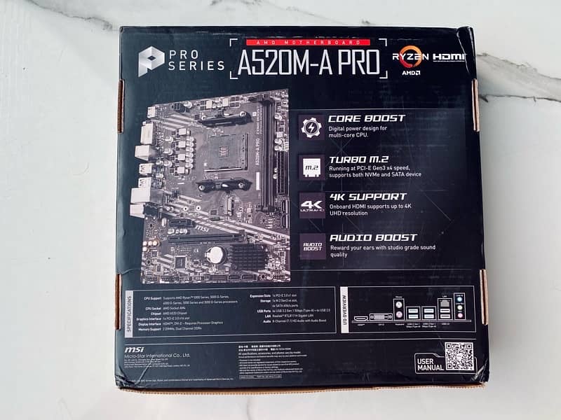 MSI A520m-A pro 1