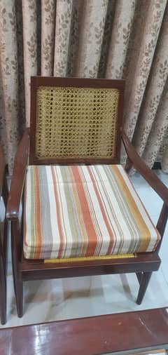 Solid Wooden Chairs for sale (4 Pieces)