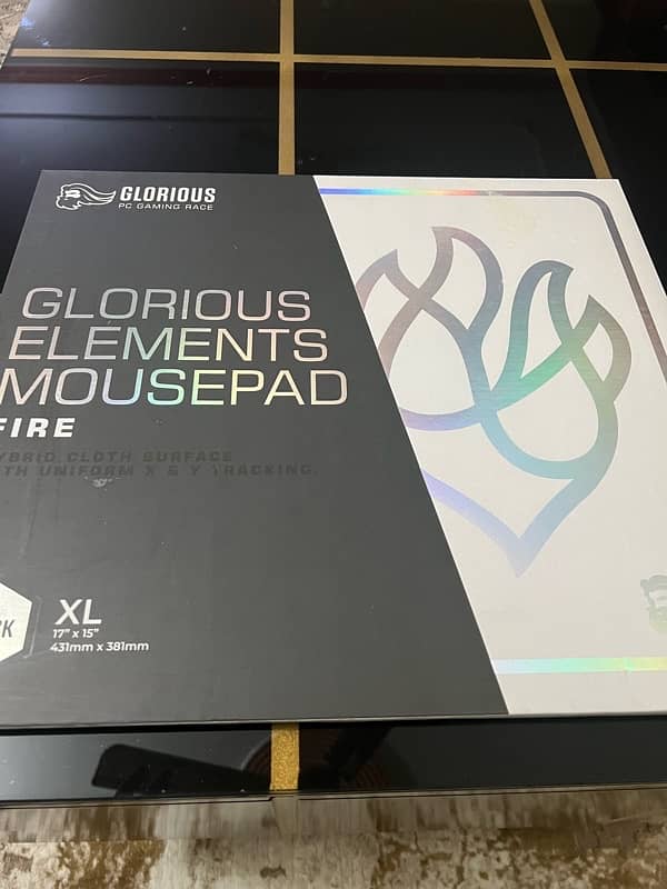 Glorious elements mousepad Fire edition 2