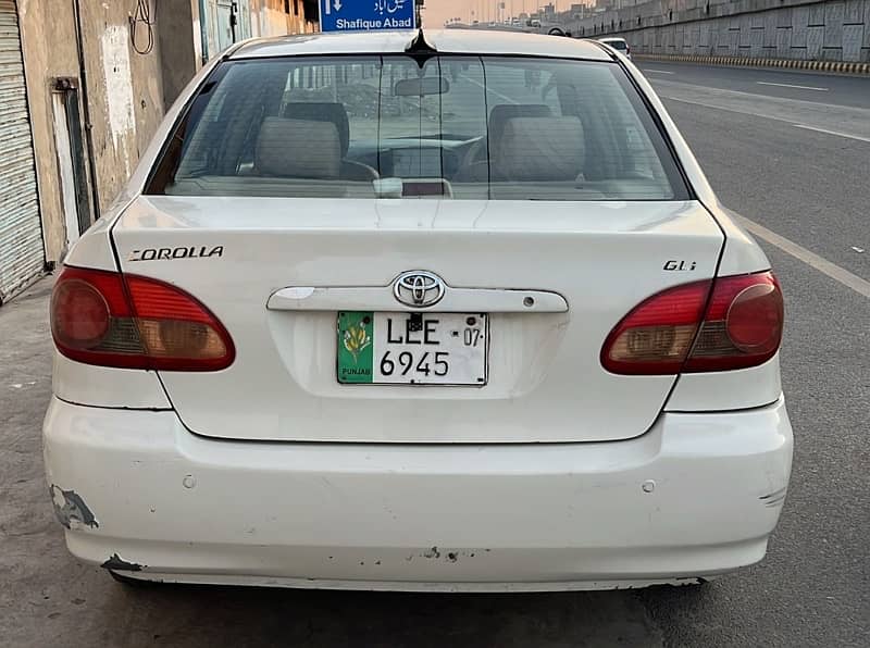 Toyota Corolla XLI 2007 3