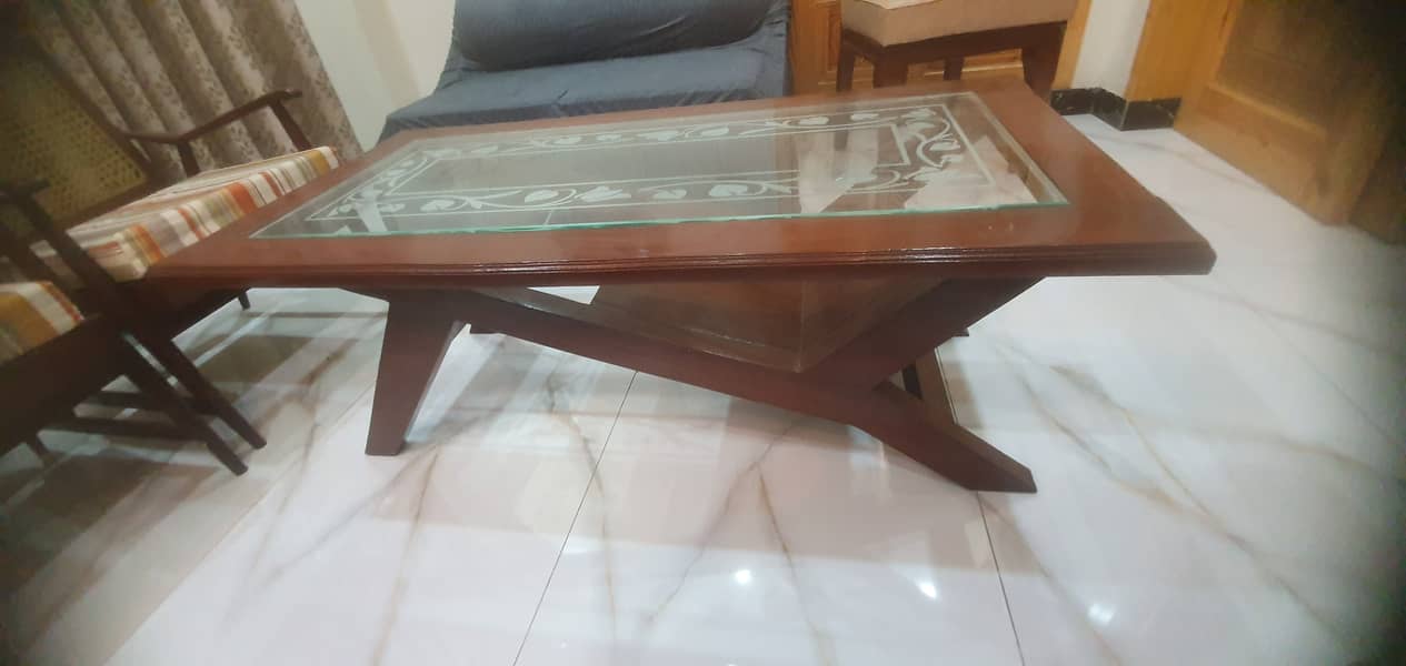 Solid Wodden Center Table for sale 1