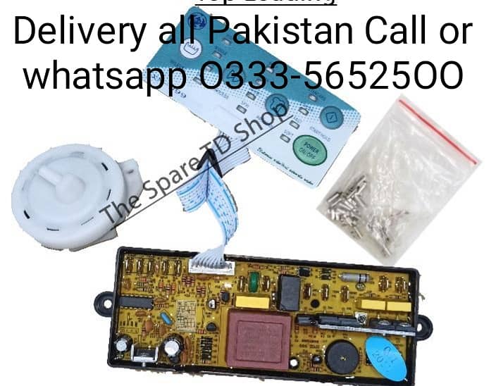 Auto Washing machine universal PCB control panel kit delivery avail 0