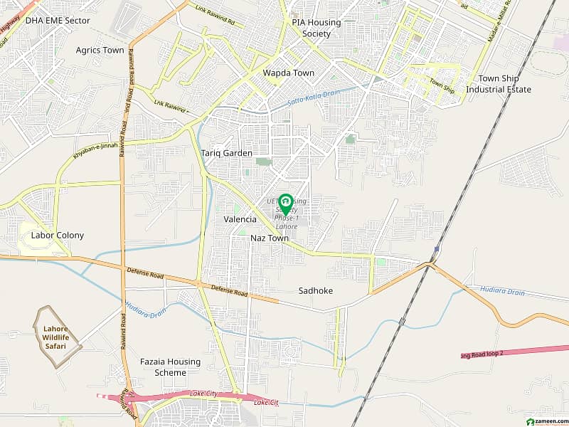 1 Kanal Residential Plot In UET Housing Society Of Lahore Is Available For sale 0