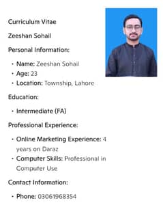 Alhamdulillah 4 plus years experience of daraz