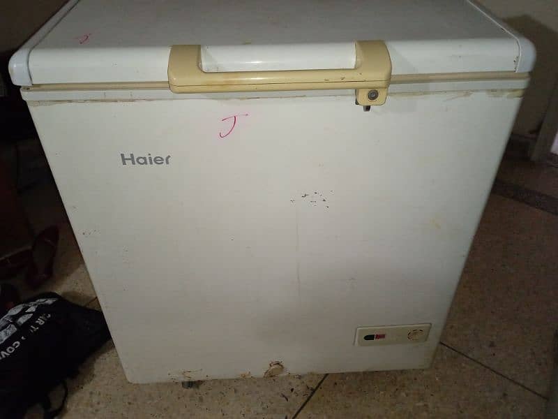 Haier deep freezer 0