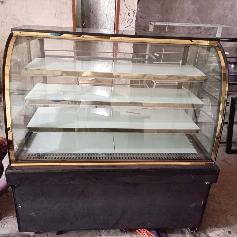 display counter / bakery counter/ cake counter /cake chillar 12