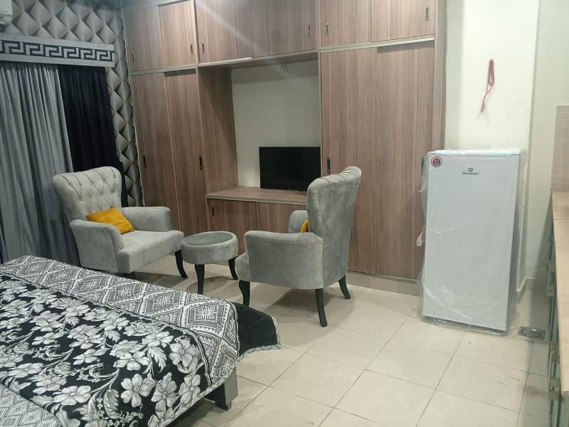 Studio full furnished flat Short time coupell allow Safe& scour 100% 1