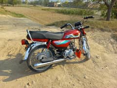 2017 model honda 70 Swabi registered