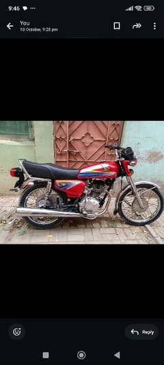 Honda 125 2010 model Karachi number