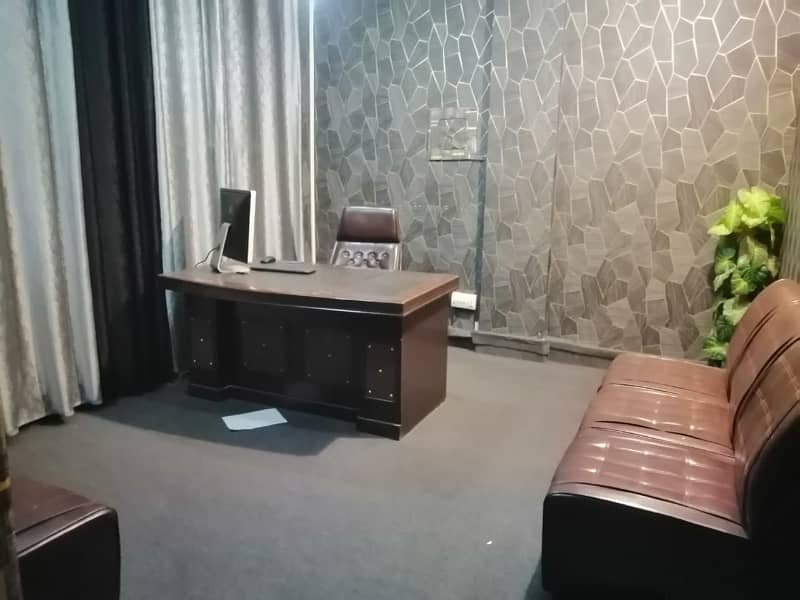 Fully Furnished 650 Square Feet Office For rent In Model Town Link Road Lahore 11