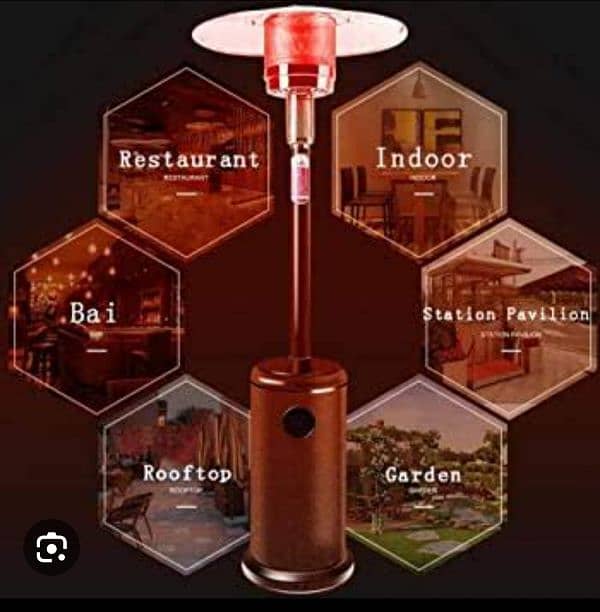 Patio heater/ outdoor heater/ umbrella heater/ lawn heater 4