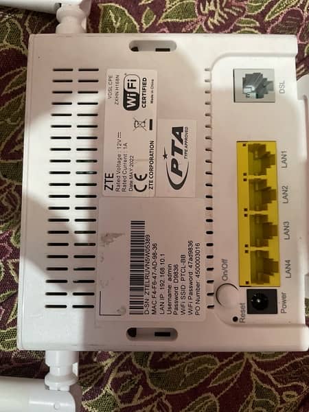 PTCL - BB Router /Modem 1