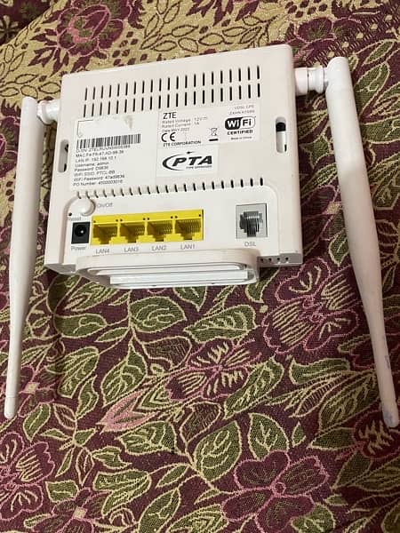 PTCL - BB Router /Modem 3