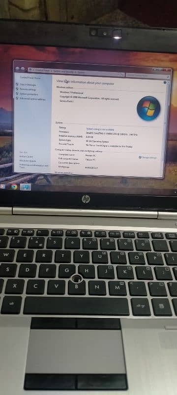 HP Elite book 2560p core i5 256ssd 8gb ram 1