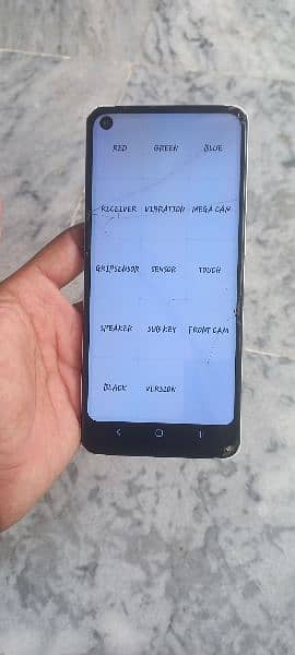 Samsung A21s 4-64 Front Glass Broken 1