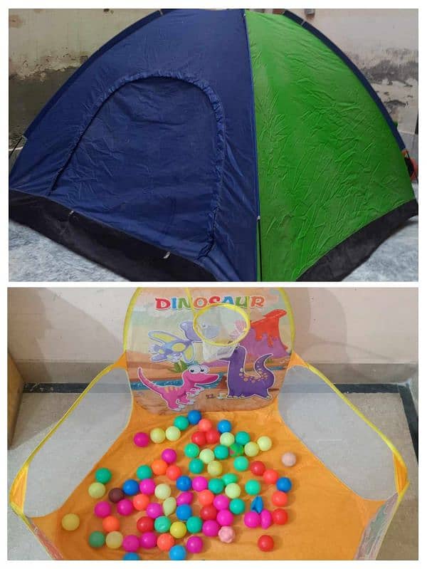 Camping Tent and Play Pan 0