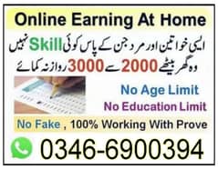 Online job at Home/Part Time/Data Entry/Typing/Assignments/Teaching