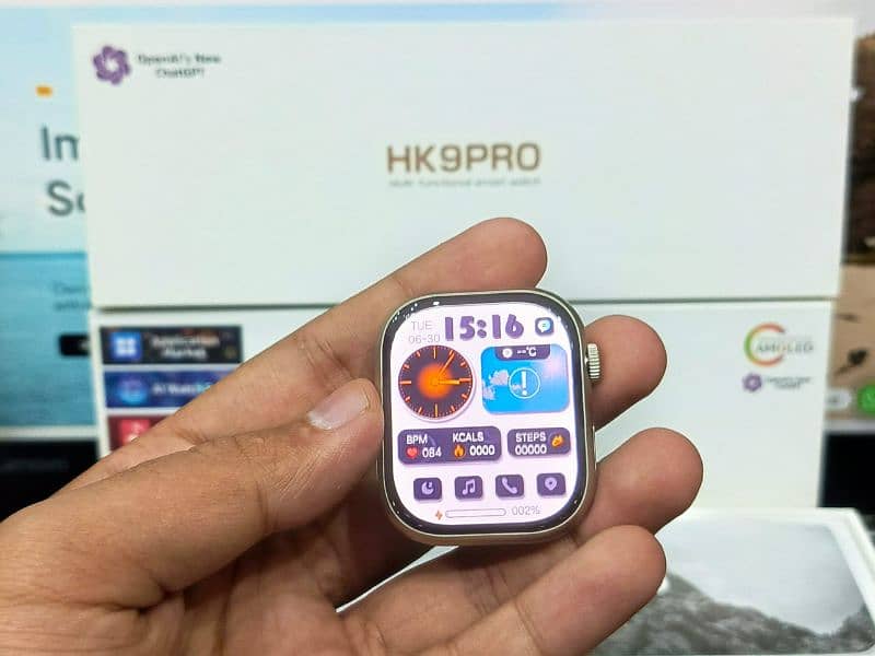 Hk9 Pro Max & Hk9 Pro AMOLED Display smart watch 10