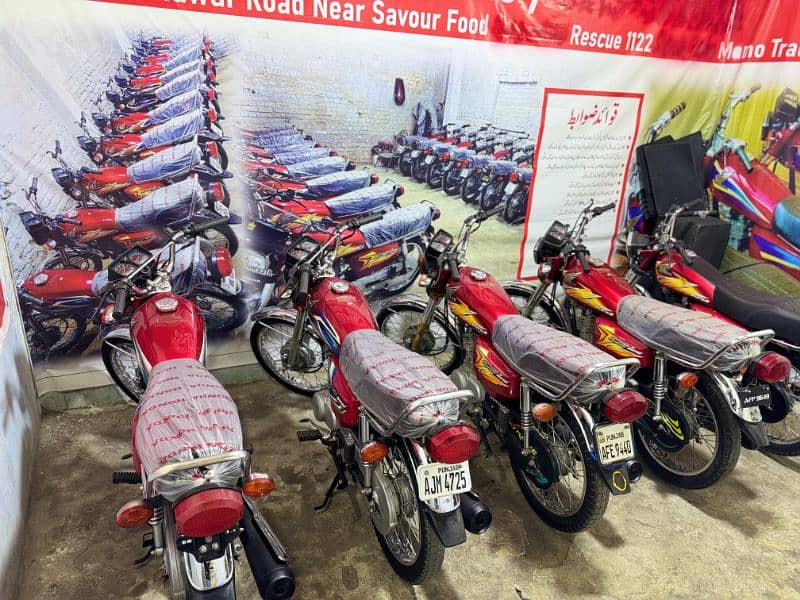 Honda 125 bikes available for sale please add pora parhen 9