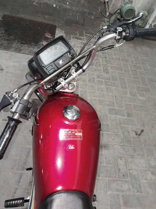 Honda cd70 2014 model Rawalpindi number lush condition 4