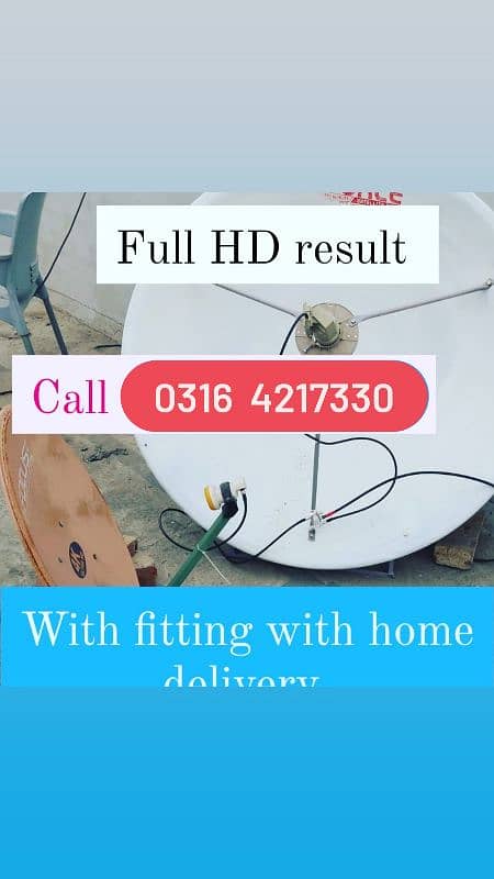 HD Dish Antenna channel tv device 0316 4217330 0