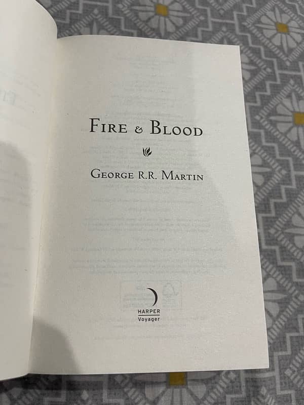 Fire And Blood by George RR Martin 2