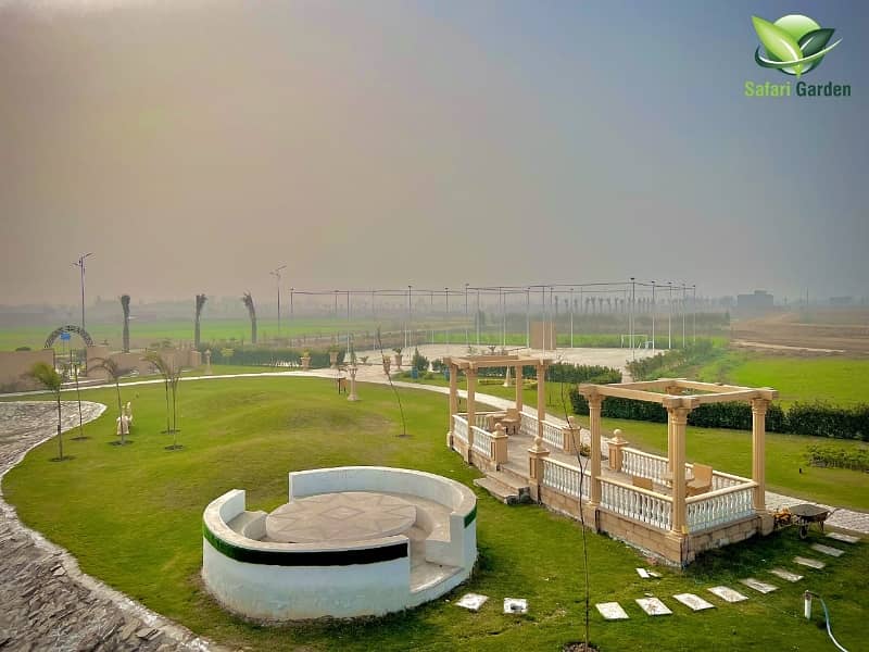 4 Marla Comm Plot available for sale In safari Garden Housing scheme Lahore 1